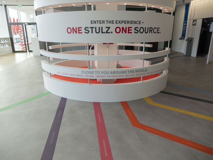 Stulz hat in Hamburg einen interaktiven Showroom eröffnet. - © Stulz
