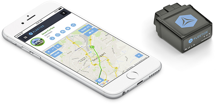 Ein einfacher Stecker verbindet das Servicefahrzeug mit der Leitstelle. So lässt sich jeder Einsatz an einer Kälteanlage tracken und schon der nächste Auftrag vorausplanen.