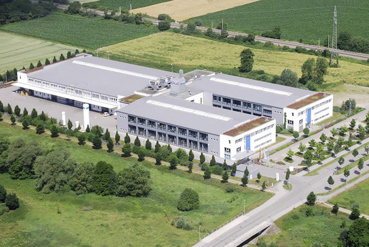 Das Werk von Schott in Landshut