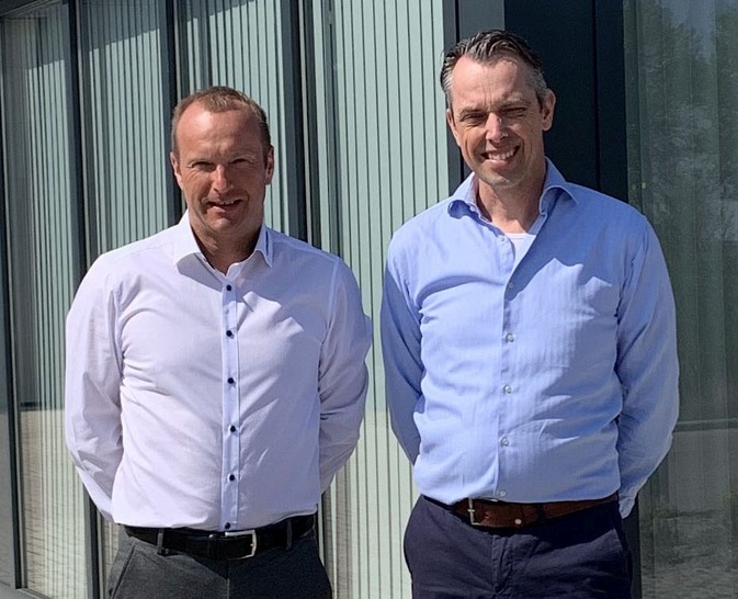 v.l.n.r.: Andreas Ziegler, geschäftsführender Inhaber von Zewotherm, und Rob Muije, Geschäftsführer der neuen Niederlassung Zewotherm B.V.