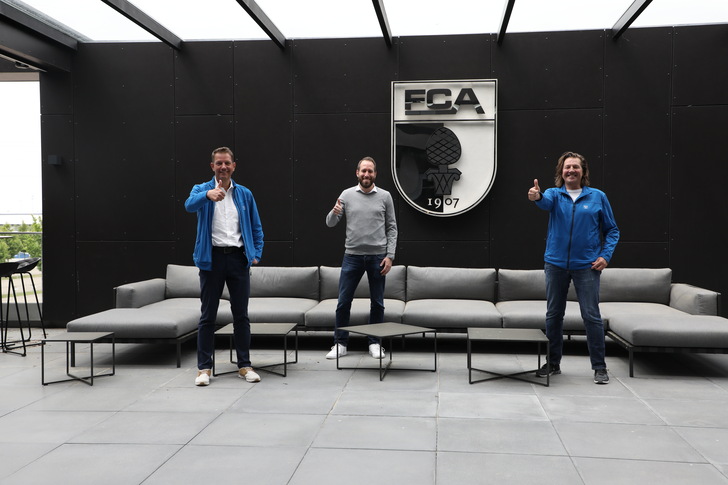 V.l.: Armin Spengler, Michael Ströll (Geschäfstführer FCA),
Peter Spengler