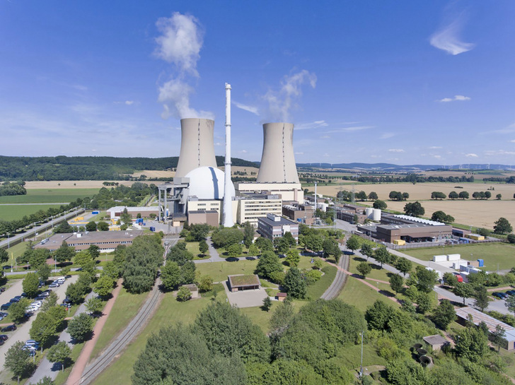 Im Kernkraftwerk Grohnde wurden neue energiesparende Ventilatoren verbaut. - © Bild: Preussen Elektra
