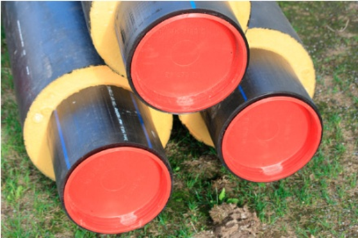 FCKW-geschäumte Rohre