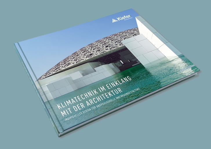 Kiefer Klimatechnik hat die zweite Auflage des Referenzbuches „Klimatechnik im Einklang mit der Architektur“ vorgelegt. - © Kiefer Klimatechnik
