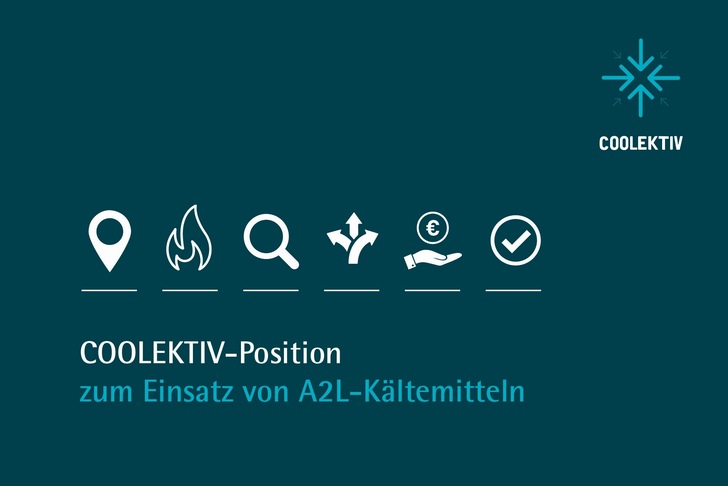 Im rund 30-seitigen Positionspapier von Coolektiv stehen A2L-Kältemittel im Fokus.