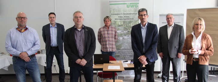 Führungsriege des ÜWG Kälte- und Klimatechnik e.V.