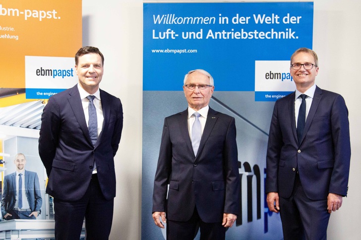 Große Freude bei ebm-papst über den Gewinn des Awards „Bester Entrepreneur Deutschlands“.