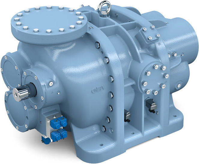Screw compressor Schraubenverdichter large