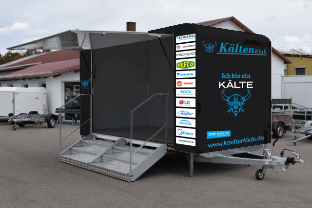 So ungefähr wird der Nachwuchsanhänger aussehen. Natürlich dann noch mit „Kältischem“ Innenausbau.