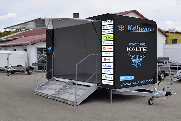 So ungefähr wird der Nachwuchsanhänger aussehen.