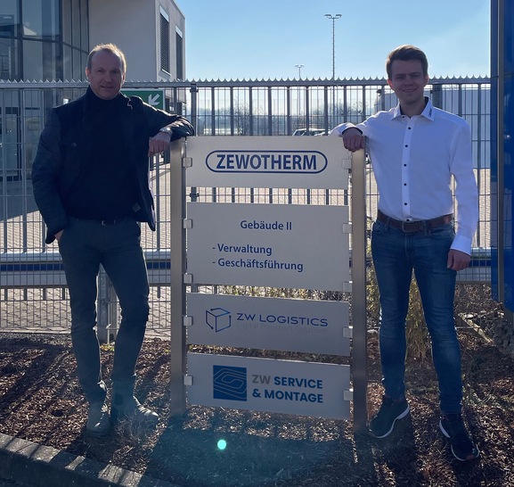 Andreas Ziegler und Matthias Adams sind die Geschäftsführer der neuen ZW Service & Montage GmbH. (v.l.n.r.).