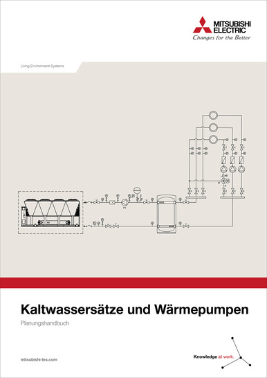 Mit dem neuen Planungshandbuch Kaltwassersätze und Wärmepumpen steht eine nahezu 300 Seiten umfassende Schrift zur Planung von Kaltwassersätzen bzw. Groß-Wärmepumpen bereit.