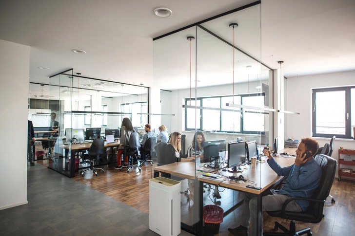 Der Luftreiniger AeroDoctor gegen Viren und Bakterien ist förderfähig.