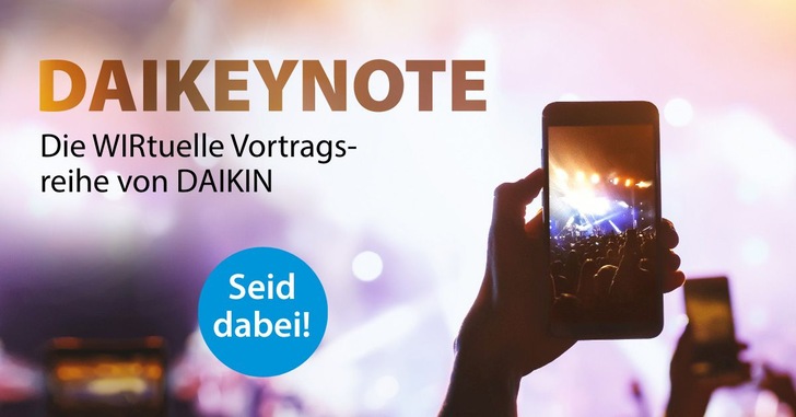 Viele neue digitale Veranstaltungen gibt es von Daikin.