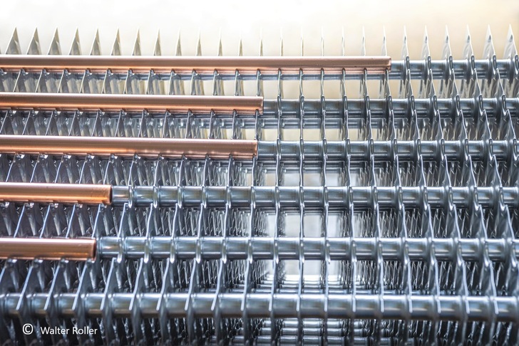 9,53mm Rohrsystem mit 12mm Lamellenabstand für CO2 Tiefkühlanwendungen