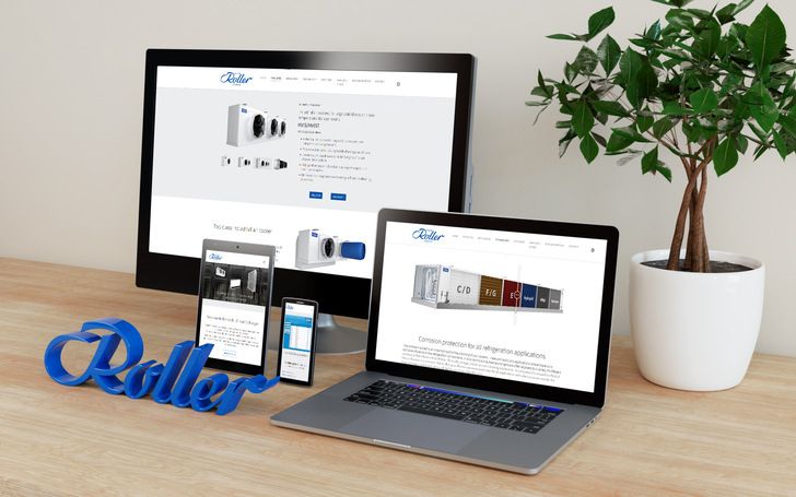 Der neue Roller-Webauftritt ist für alle digitalen Endgeräten optimiert.