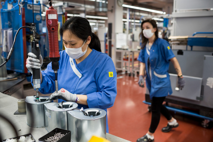 Mit einem leichten Umsatzrückgang ist ebm-papst bisher gut durch die Pandemie gekommen.