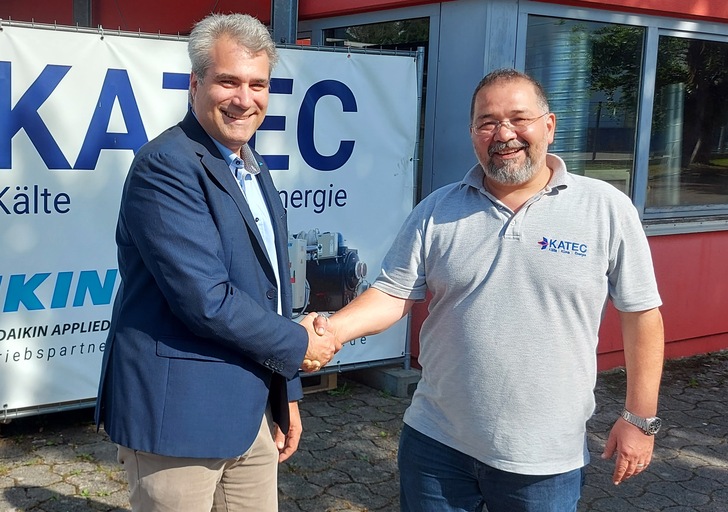 Alexander Möller, Daikin Applied und Ahmet Kalkan, Katec