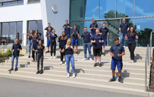 Azubis: Aus- und Weiterbildung spielen bei der Systemair GmbH eine bedeutende Rolle. 