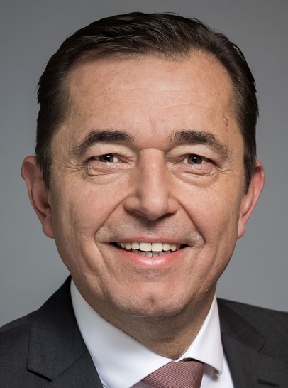 Michael Hilpert wurde als ZVSHK-Präsident wiedergewählt.