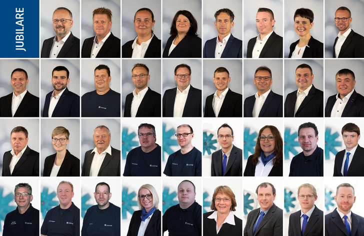 Für ihre langjährige Treue und ihren Einsatz, ehrten Betriebsrat und Geschäftsleitung insgesamt 42 Beschäftigte.