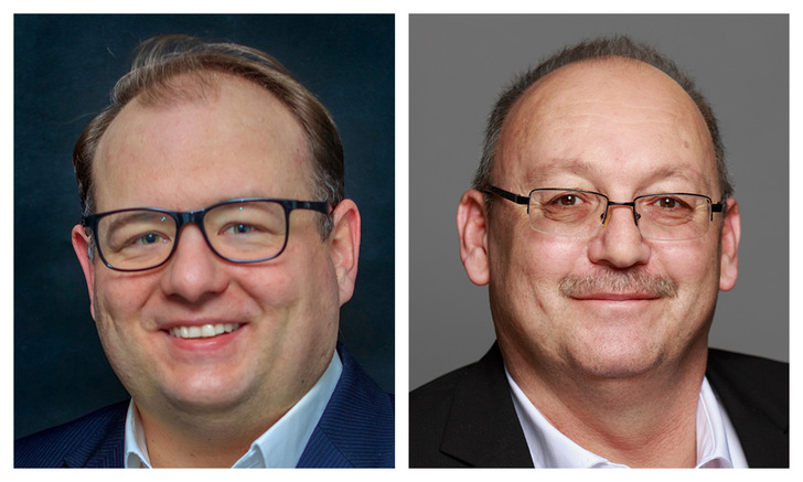 Sven Lautenschläger (links) und Wilhelm Diebolder (rechts) – sie ergänzen das Spirotech-Team in den Regionen Mitte und Süd.