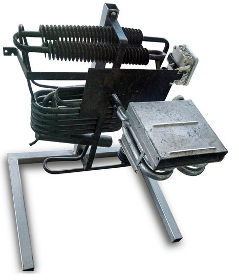 Absorber mit druckausgleichendem Gas für Klein- Kühlschränke