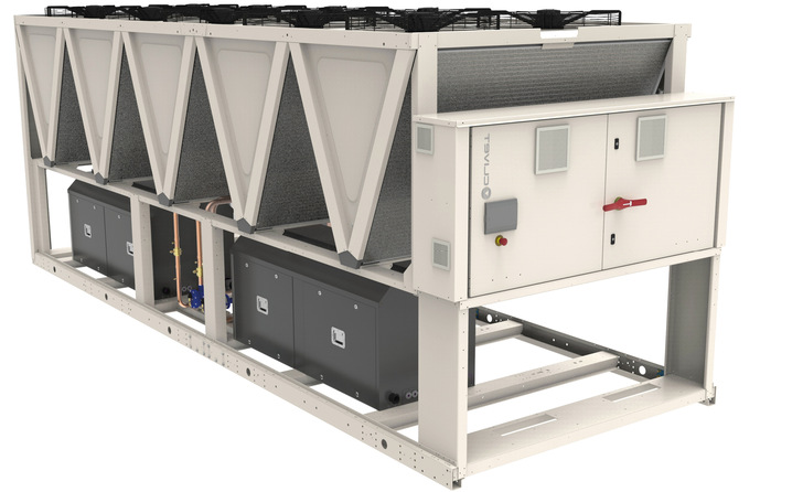 Luftgekühlter Kaltwassersatz Screwline 4