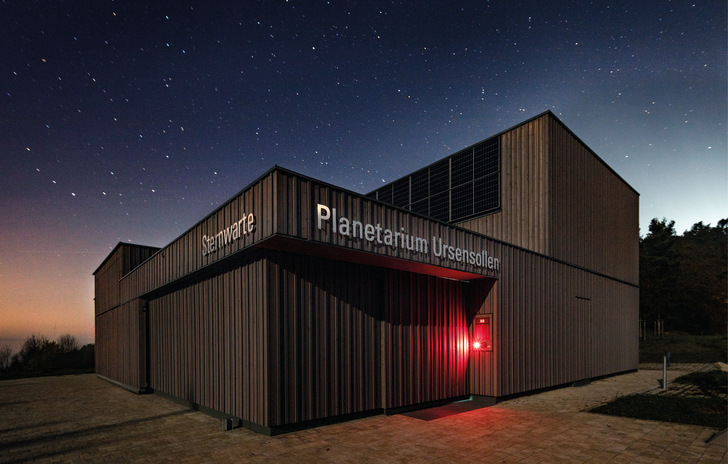 Das Planetarium Ursensollen ist ein ganz besonderes Projekt, das Planer und Installateure vor besondere Herausforderungen stellte.