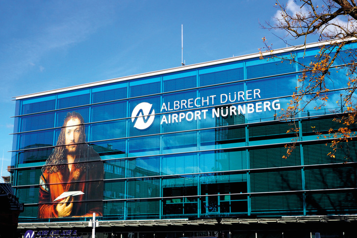 Albrecht Dürer Airport Nürnberg.