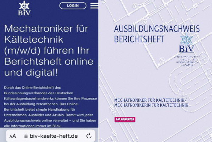 Das digitale Berichtsheft