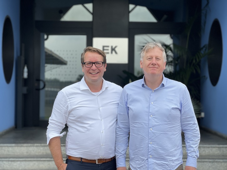 v.l.: Sven Schwarze und Martin Beisemann