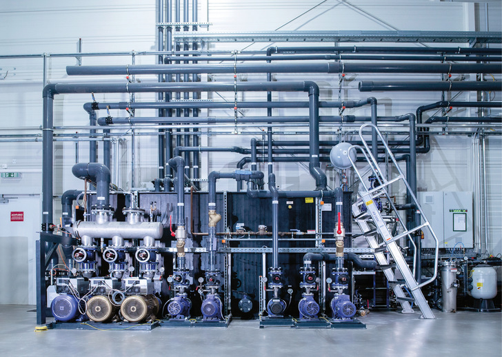 Die neue Kälteerzeugung im Sensoplast-Werk Oberhonnefeld