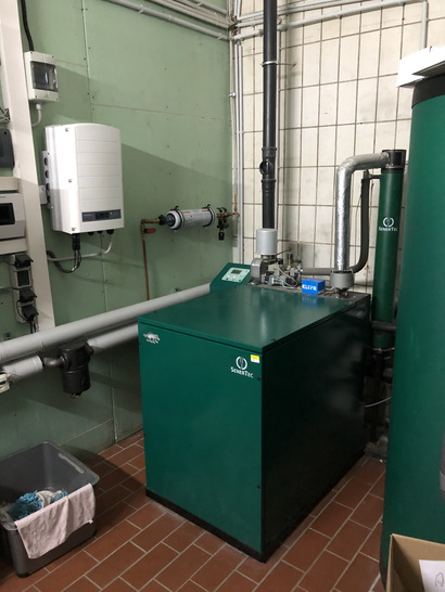 Die Kombination aus BHKW und Wärmepumpe eignet sich insbesondere auch für Mehrfamilienhäuser.