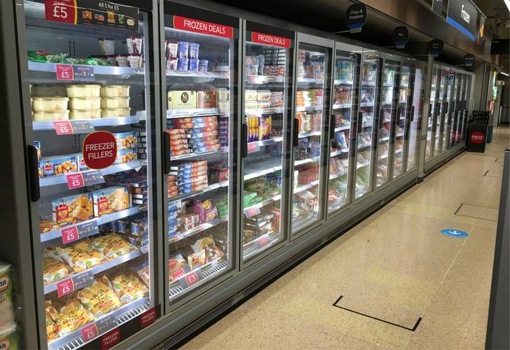 Die erste Filiale, die die vielen Vorteile der CO2-Scroll-Technologie von Emerson nutzt, ist eine 750 m² große Filiale der britischen Supermarktkette The Co-operative Group (Co-op) in Malmesbury. - © Bild: Emerson
