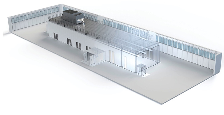 Vom Hersteller kommt individuell konfigurierte Trocknungstechnik inklusive Kammerbau.