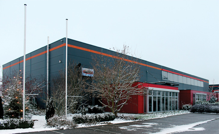 Die Zucker-Lagerhalle wird mit Luft / Wasser-Wärmepumpen monovalent beheizt.