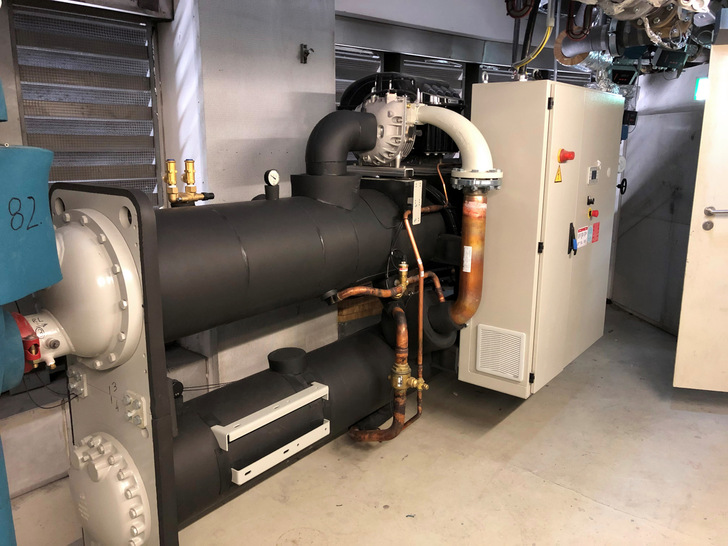 Die EWWD-DZ im 61. Stock