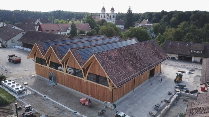 2021 wurde das neue Gebäude der Sativa Rheingau AG in Betrieb genommen. - © Bild: Sativa Rheingau
