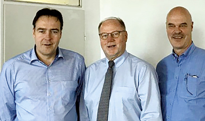 Das Präsidium des ZVKKW (v.l.): Dr. Meinolf Gringel, Claus-Dieter Penno und Heribert Baumeister. - © Bild: ZVKKW
