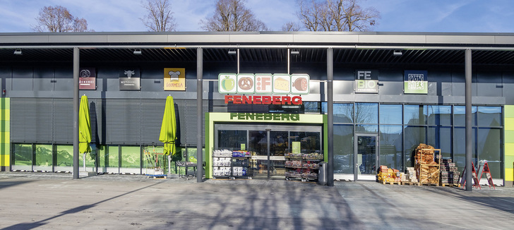 Im Supermarkt-Neubau in Steingaden der Feneberg Lebensmittel GmbH kommt das zentrale Lüftungsgerät Duplex 7500 Multi Eco von Airflow zum Einsatz. - © Bild: Airflow
