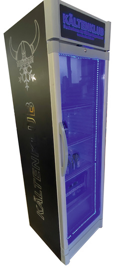 Und so sieht er jetzt aus. Fertig für die Welt der Kälte.