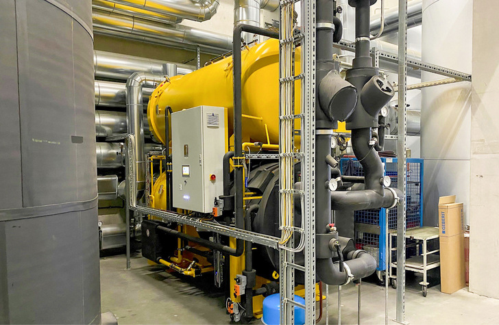 Die Hornisse im eingebauten Zustand.