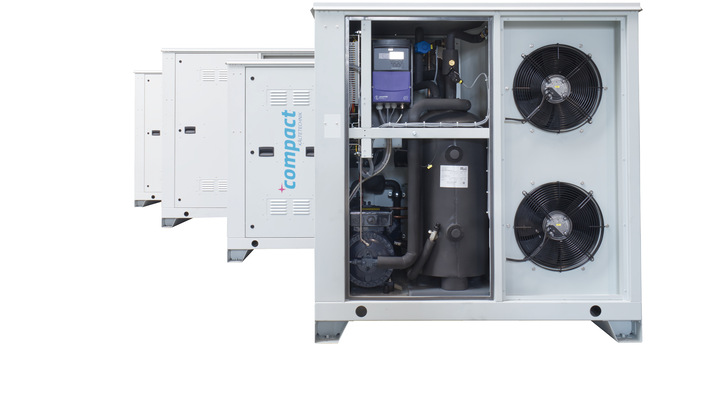 Die carbo-Box gibt es in mehreren Leistungsgrößen. Dabei werden sie auf Lager vorproduziert.