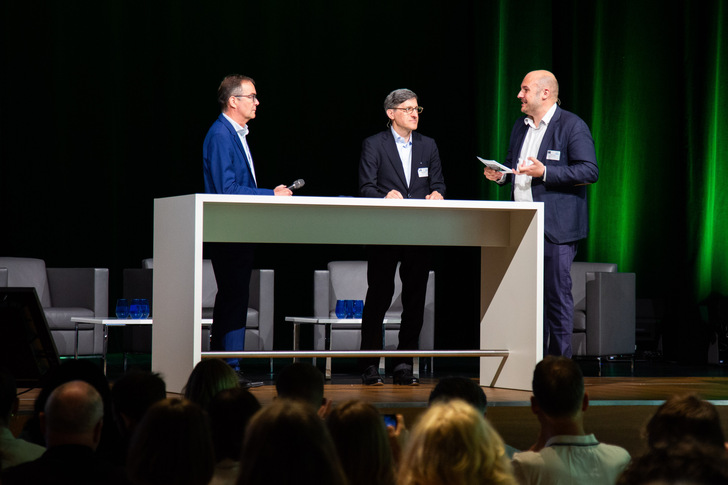  Jörg Schmidt & Klaus Geißdörfer im Eröffnungstalk