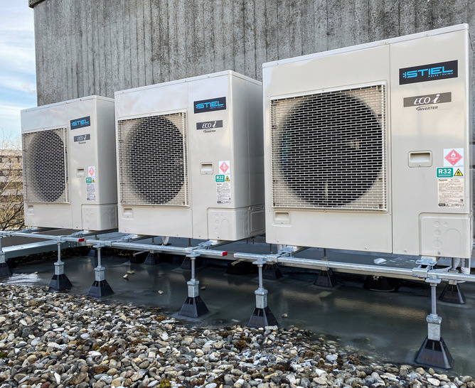 Diese Anlagen sorgen im Aalener Hotel zukünftig für ein gutes Raumklima.