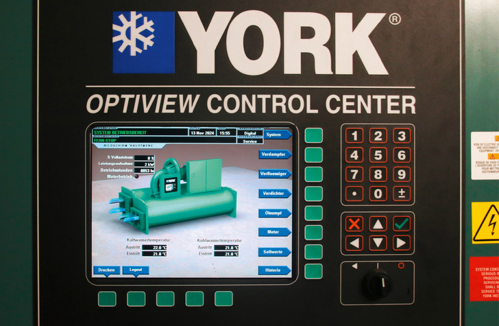 Wenn man doch ein mal vor Ort sein muss, gibt es eine lokale Visualisierung.