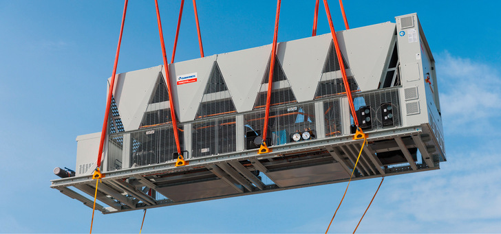 Innerhalb von 24 Stunden soll nach Angaben des Unternehmens mobile Wärme oder Kälte zur Verfügung stehen.