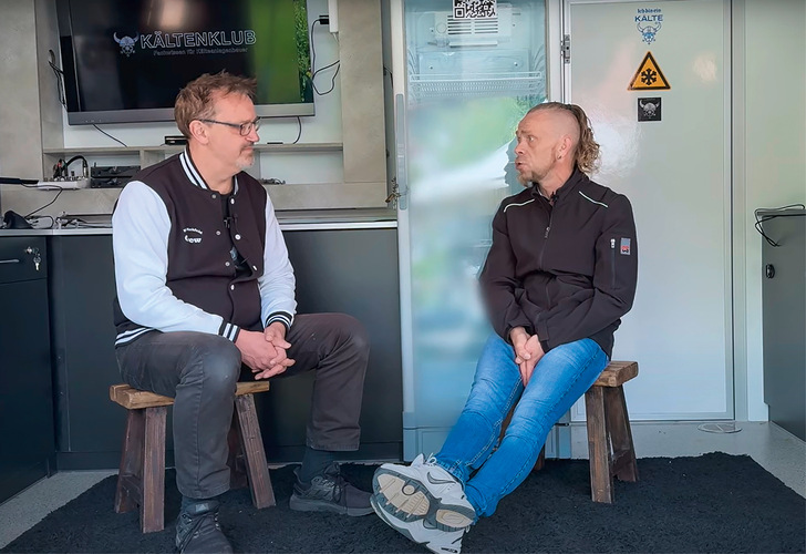 V.l.: Der olle Rehfeld und der olle Wolle