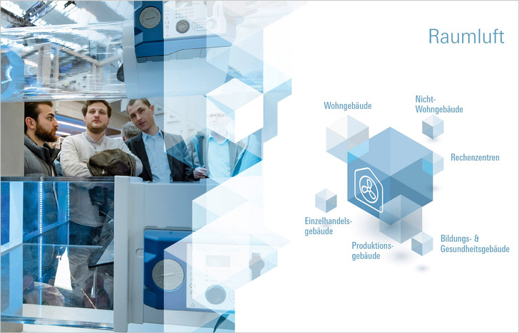 Lösungen zur Verbesserung der Raumluft – insbesondere auch am Arbeitsplatz – liegen in einer großen Bandbreite vor.